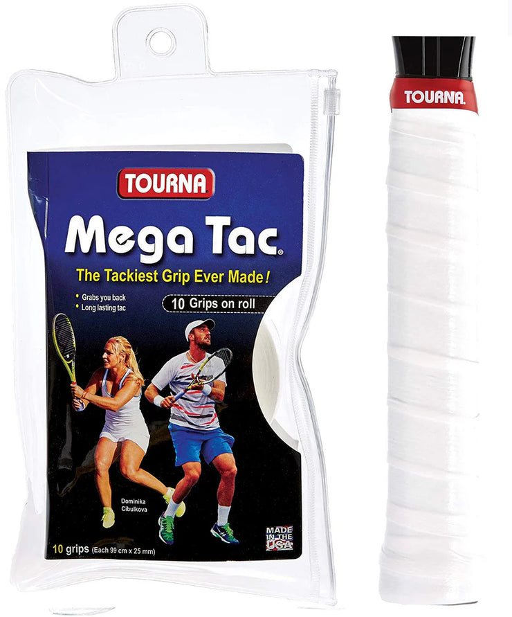 Tourna Mega Tac XL 10kpl Valkoinen