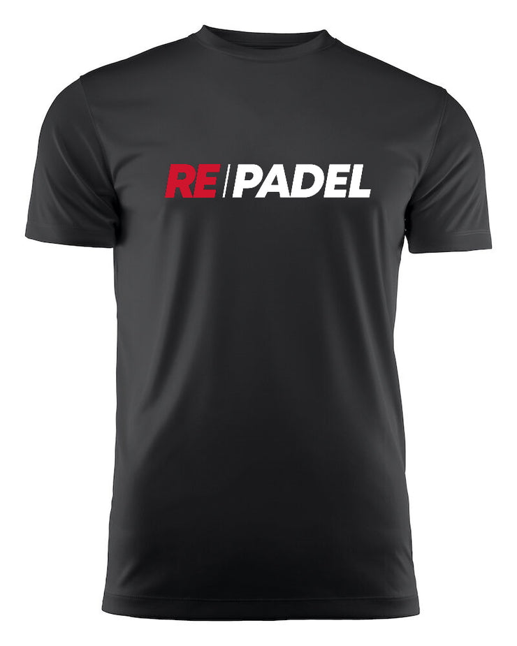 RePadel T-paita musta Naiset