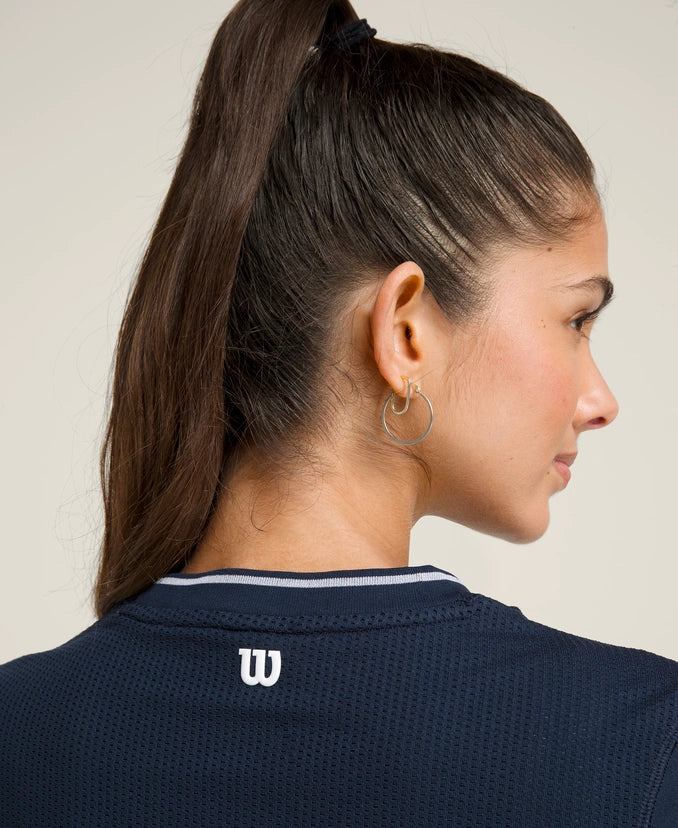 Wilson Baseline Seamless T-Shirt W Navy