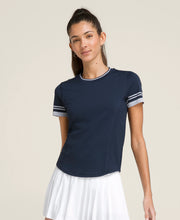 Wilson Baseline Seamless T-Shirt W Navy