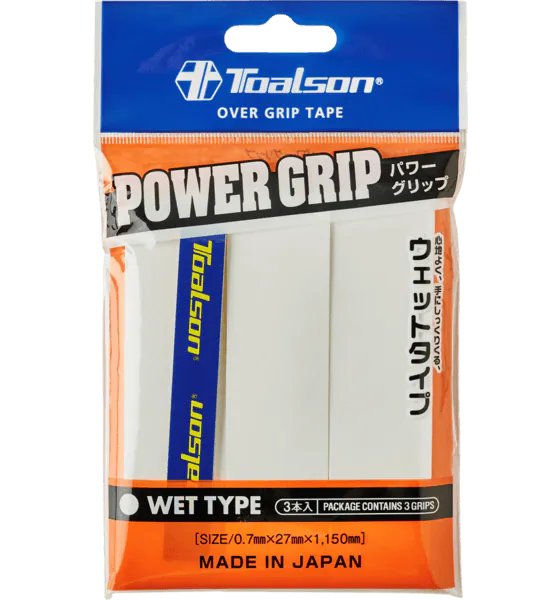 Toalson Power Grip 3pack Valkoinen